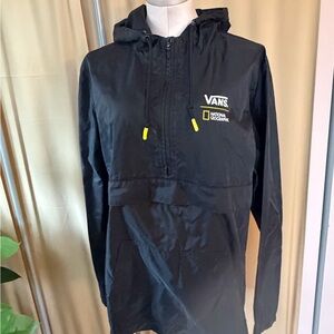 Vans Black Windbreaker Jacket